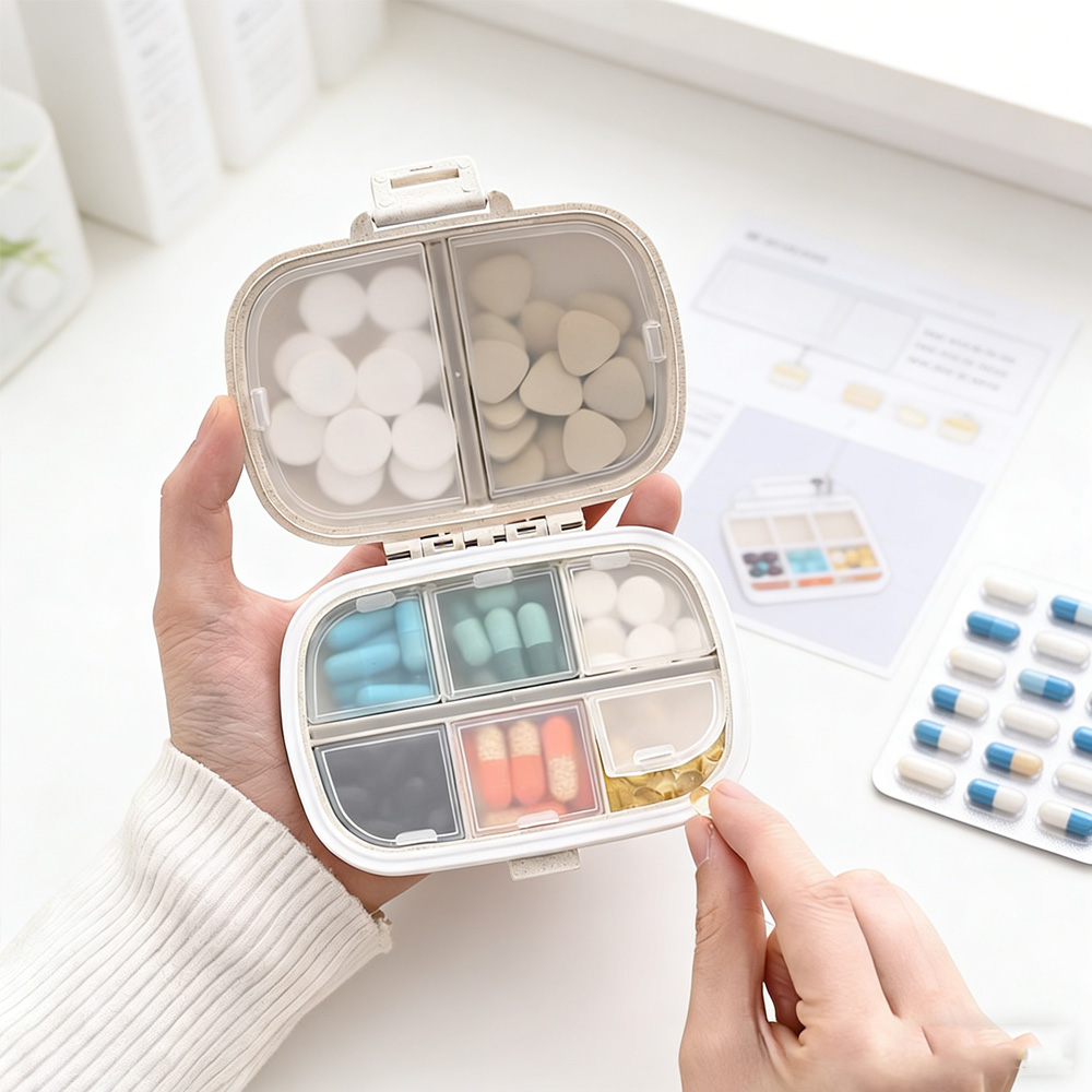 First Aid Kit - Boîte de rangement portable pour médicaments,