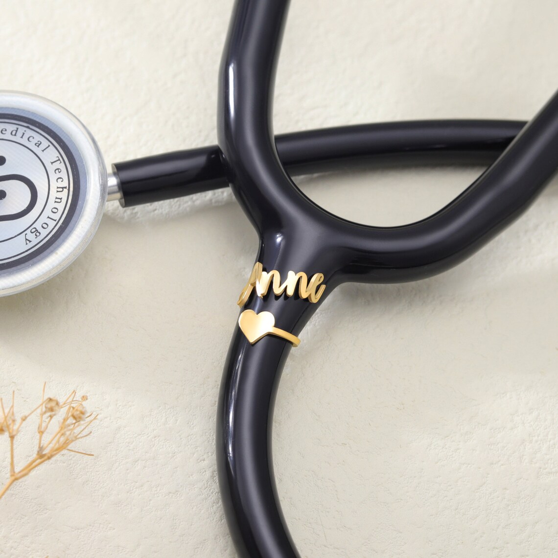 Stethoscope - Étiquette de nom de stéthoscope, étiquette
