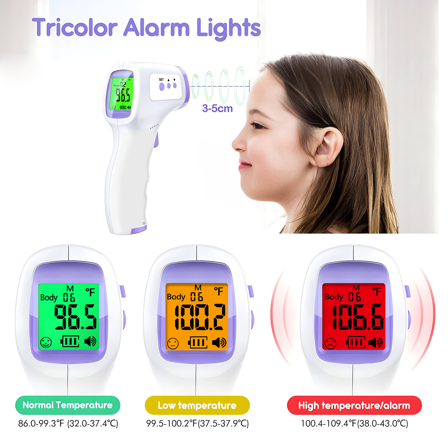 Thermomètre frontal infrarouge - Pulse Oximeter avis et prix
