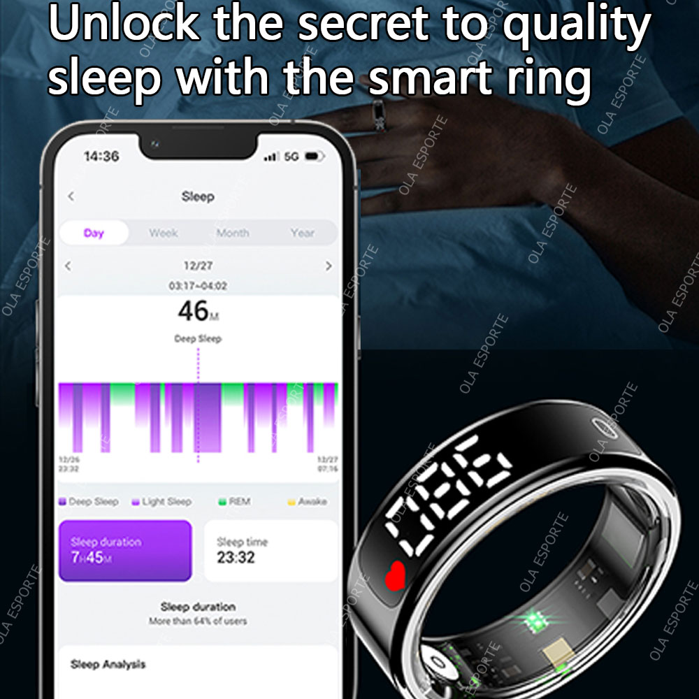 Nouvelle Bague Intelligente 20 - Blood Pressure Monitor avis et prix