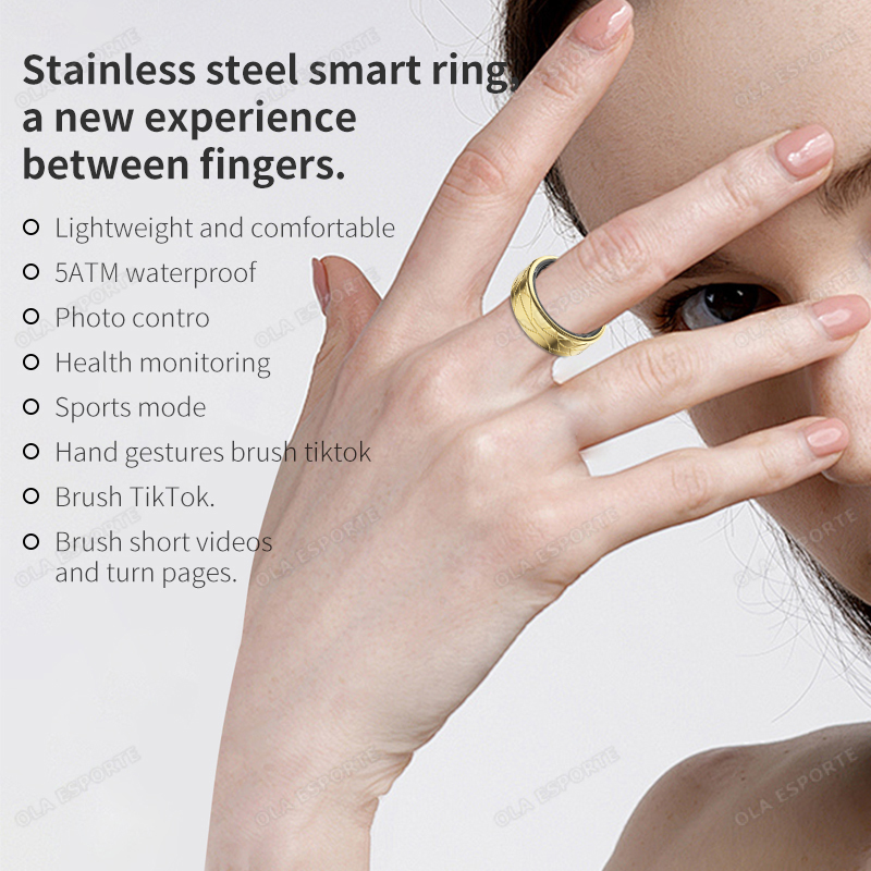 Bague Intelligente en Acier In - Blood Pressure Monitor avis et prix