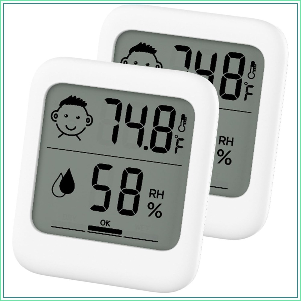Lot de 2 thermomètres et hygro - Thermometer Digital avis et prix